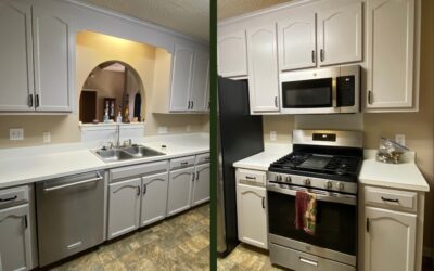 Change kitchen cabinet doors in Charlotte NC for a fresh look