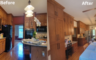 Stain cabinets in Charlotte NC harmony guide